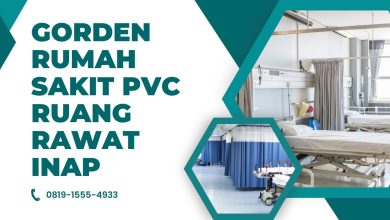 Gorden Rumah Sakit PVC Ruang Rawat Inap